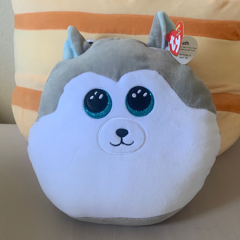 Ty Husky Slush Plush, Squish a boo collection.